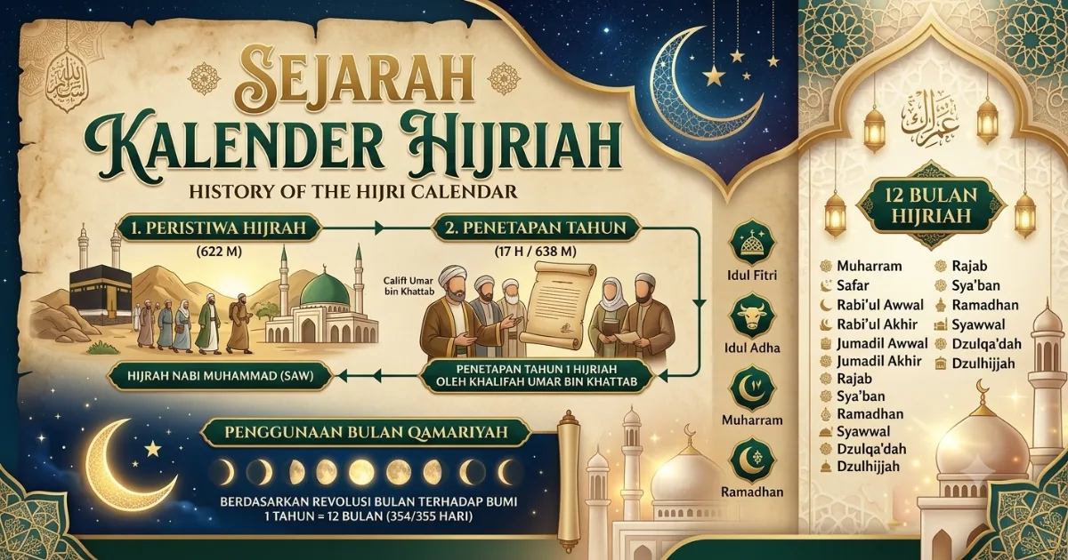 Sejarah Lahirnya Kalender Hijriyah